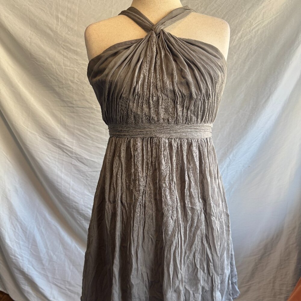 J. Crew Classic Formal Dress w/Straps | Women's | Color: Gray / Smoke | Size: 12